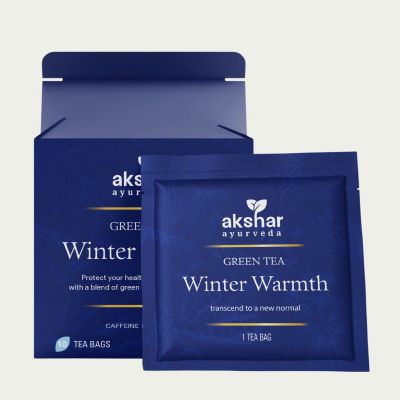 winter warmth green tea 