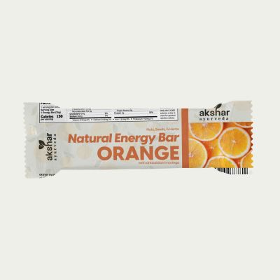 orange energy bar (pack of 12)