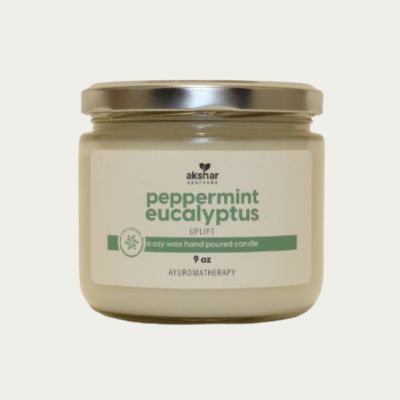 peppermint eucalyptus candle
