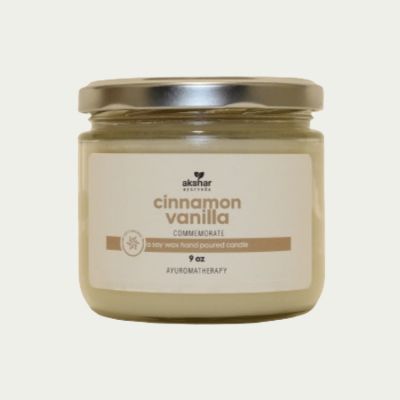 cinnamon vanilla candle