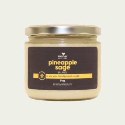 pineapple sage candle