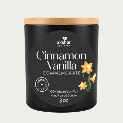 cinnamon vanilla candle