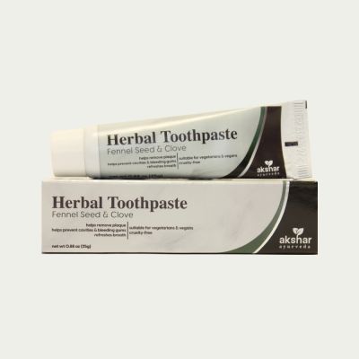 fennel seed & clove toothpaste