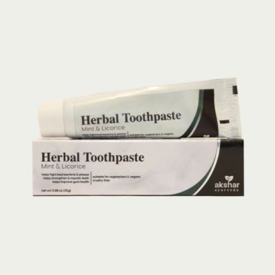 mint & licorice toothpaste (25 gm)