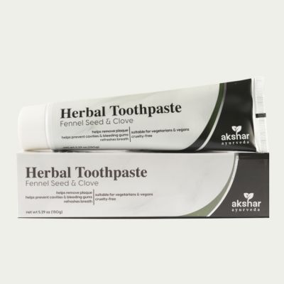 fennel seed & clove toothpaste
