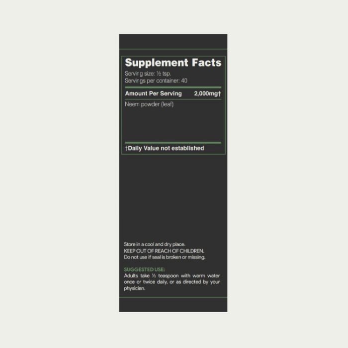 neem powder