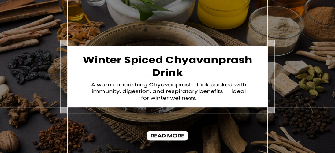 Winter Recipes: Winter Spiced Chyavanprash Drink