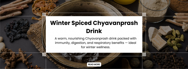 Winter Recipes: Winter Spiced Chyavanprash Drink