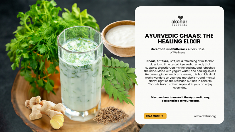 Ayurvedic Benefits of Chaas (Takra) 