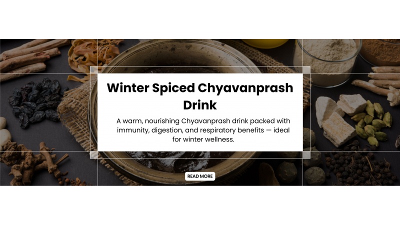 Winter Recipes: Winter Spiced Chyavanprash Drink