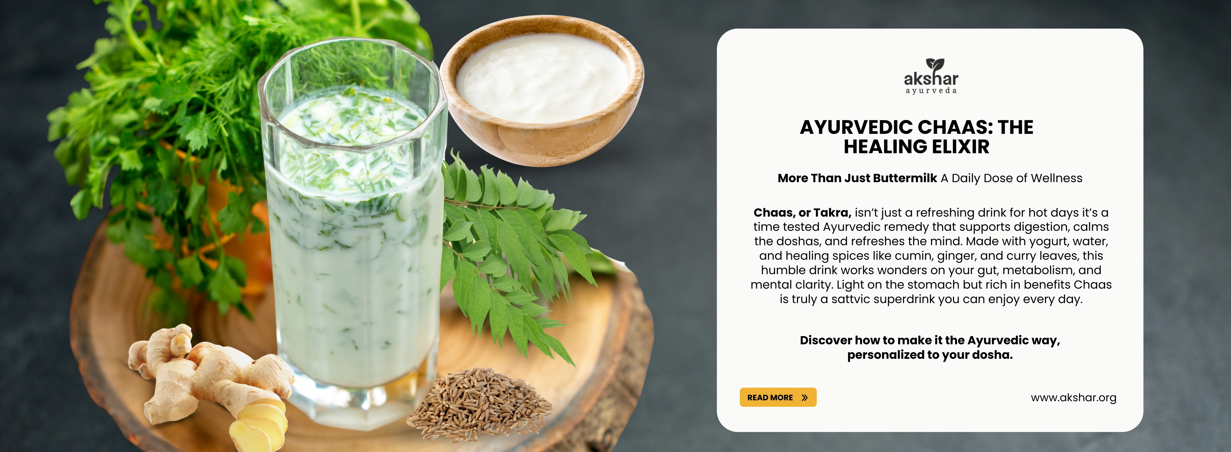 Ayurvedic Benefits of Chaas (Takra) 