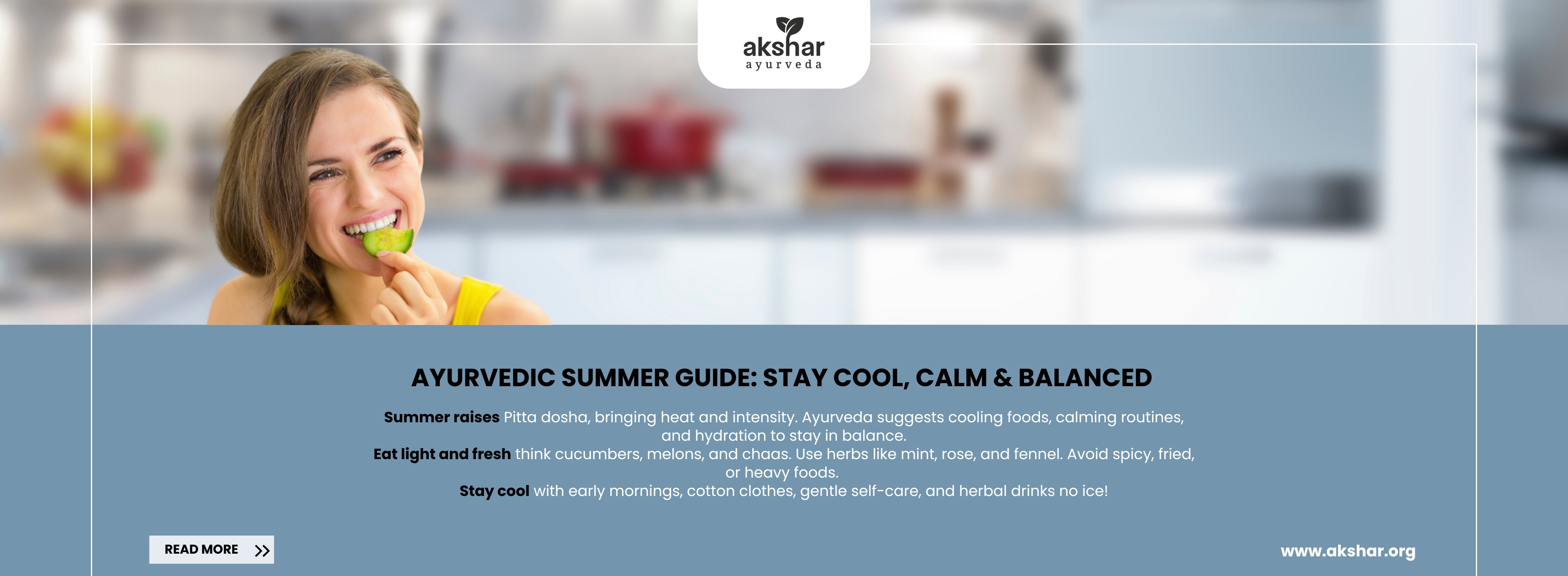 Ayurvedic Lifestyle Recommendations for the Summer